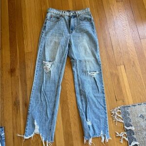 BDG Distressed Blue Jeans